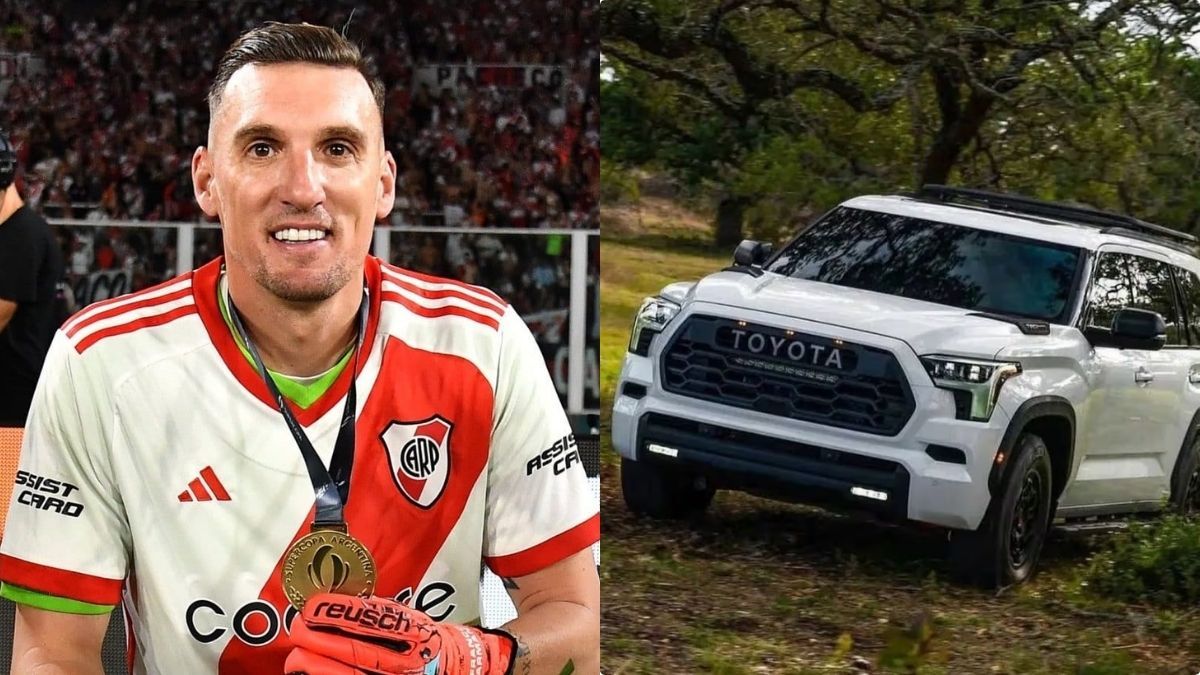 Cuánto cuesta la lujosa camioneta que maneja Franco Armani: Se compró una Toyota Sequoia