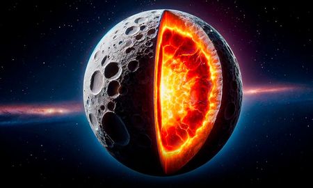 A través de un estudio realizado por científicos fue revelado lo que hay dentro de la Luna.