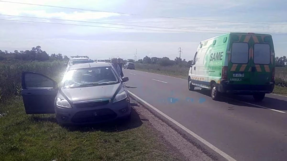 Un ciclista Ariel Di Palma murió en un accidente de tránsito.
