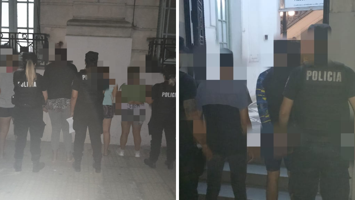 La políca de Santa Fe detuvo a siete personas en posesión de arma de fuego de guerra y motovehículos.
