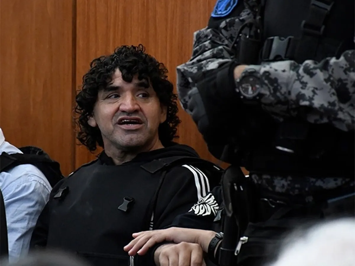 Ariel "Viejo" Cantero en el juicio conocido como la megacausa en el que fue condenado a 6 a&ntilde;os. &nbsp; &nbsp; &nbsp; &nbsp;