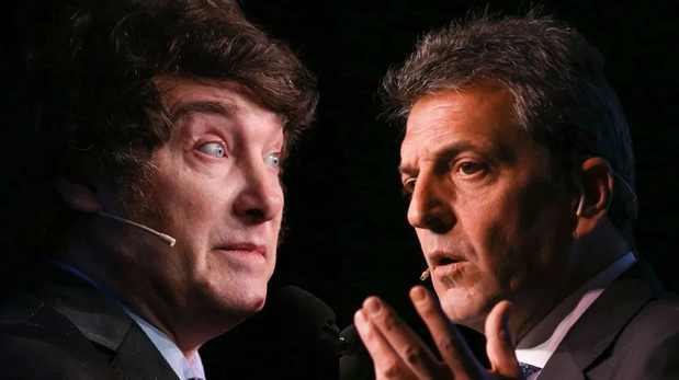 Aire de Santa Fe | Javier Milei y Sergio Massa