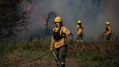 Provincia planifica acciones y brinda recomendaciones ante el riesgo extremo de incendios forestales en Santa Fe