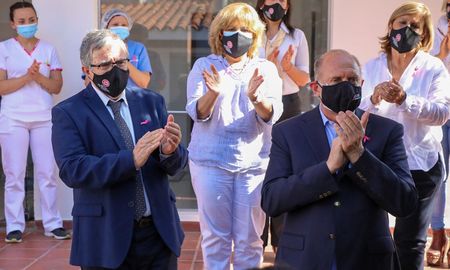 El gobernador Omar Perotti encabezó la recorrida. El gobernador Omar Perotti encabezó la recorrida.