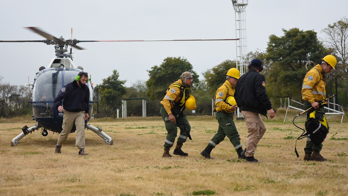 Gran Santa Fe: ante el incremento de incendios, evalúan trasladar el operativo de Puerto Gaboto