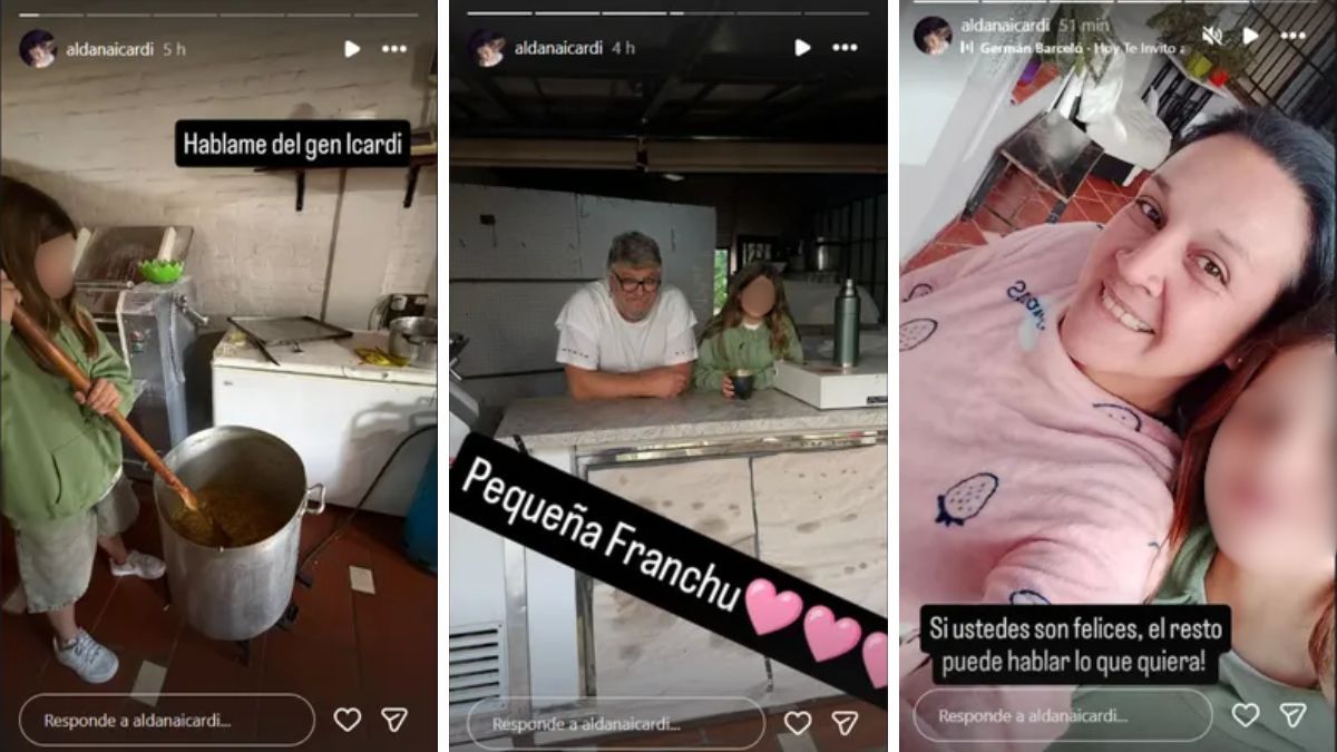 Aldana Icardi fotografió a las hijas de Wanda Nara en su visita a Rosario. Aldana Icardi fotografió a las hijas de Wanda Nara en su visita a Rosario.