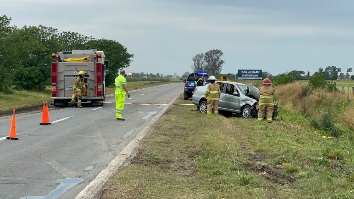 Vuelco en Autovía 19