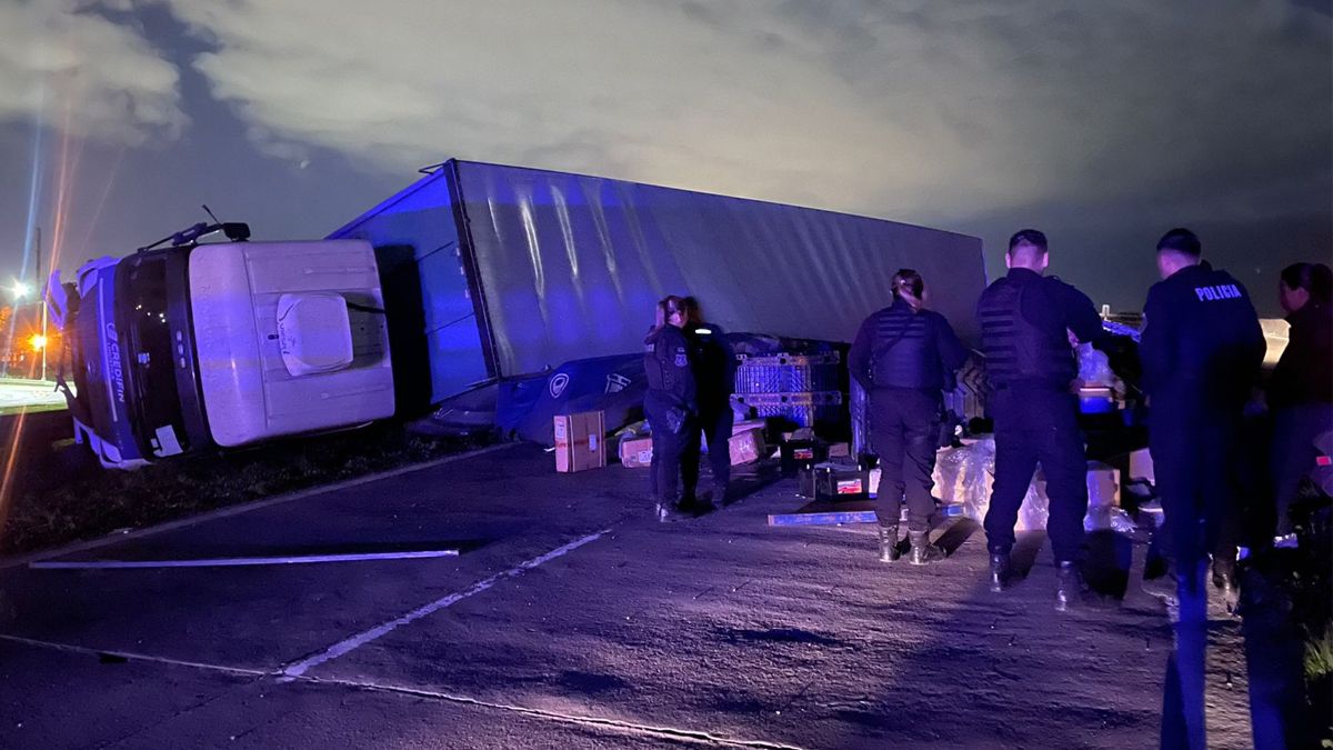 El accidente se produjo durante las primeras horas de la mañana del miércoles