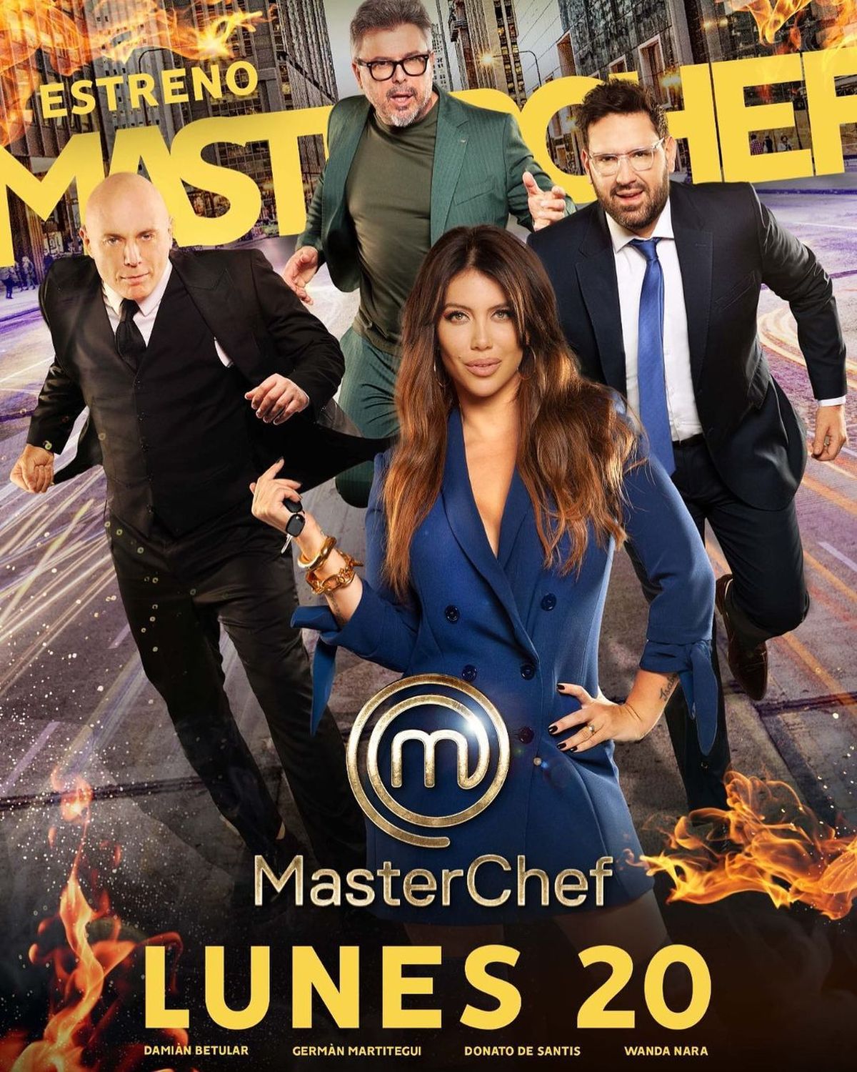 La nueva temporada de MasterChef estará a cargo de Wanda Nara.