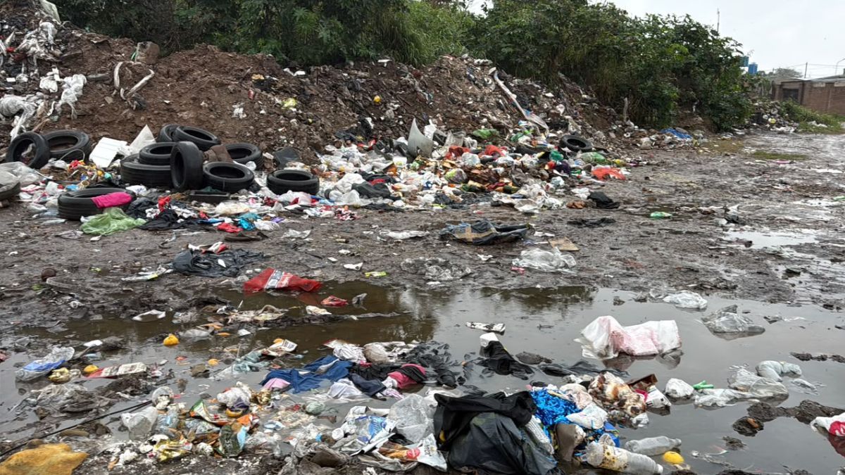 Así se encuentra actualmente el basural de Zavalla y Gorostiaga. Así se encuentra actualmente el basural de Zavalla y Gorostiaga. 