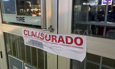 . La Municipalidad de Santa Fe, a través del Tribunal de Faltas, estuvo a cargo del operativo de clausura.