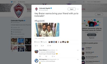 el desopilante mensaje del nuevo equipo de brian galvan: ¿quieres traer a tu amigo messi? el desopilante mensaje del nuevo equipo de brian galvan: ¿quieres traer a tu amigo messi?