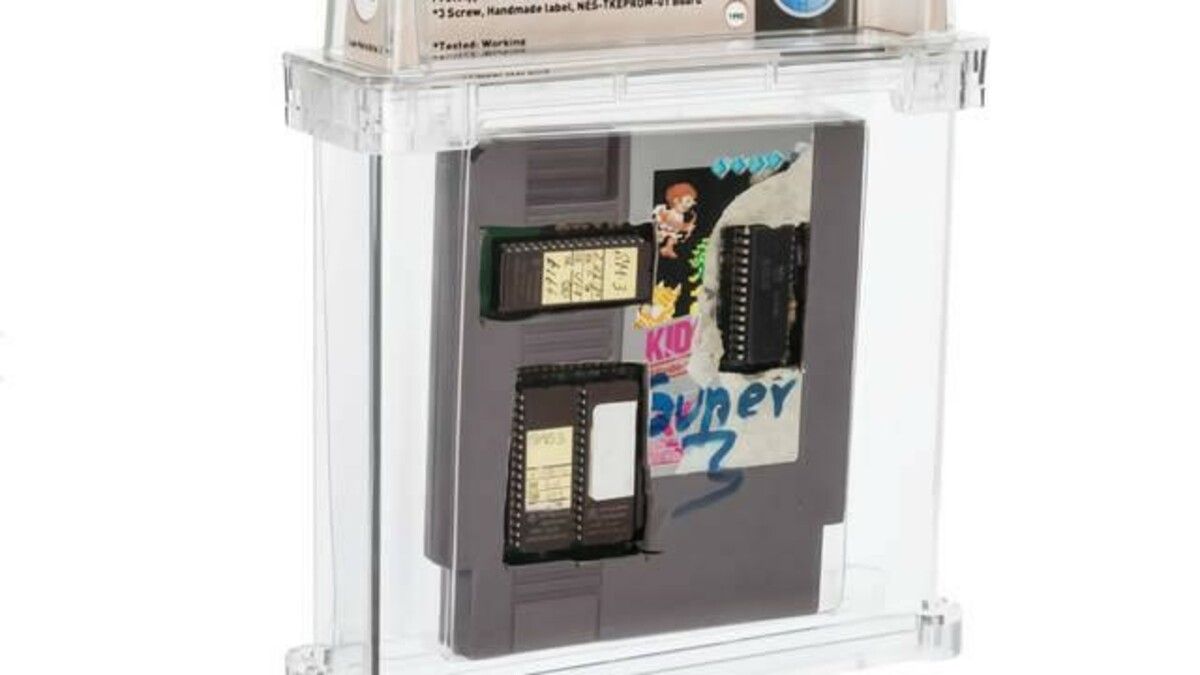 Este cartucho de la Nintendo NES se vendi&oacute; en 31 mil d&oacute;lares.