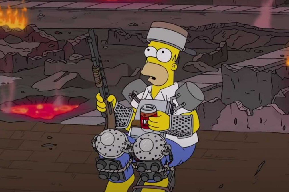 Los Simpson predijeron los disturbios en el Capitolio de los Estados Unidos
