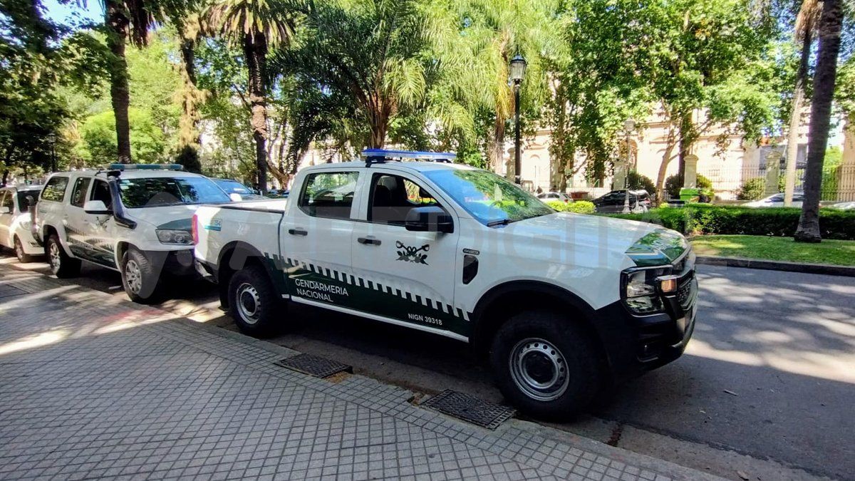 Allanamiento en el juzgado federal de Rosario, a cargo del juez Marcelo Bailaque. Allanamiento en el juzgado federal de Rosario, a cargo del juez Marcelo Bailaque.