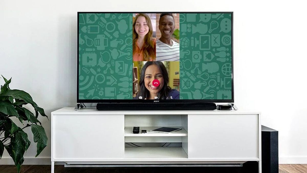 Cómo hacer videollamadas de Whatsapp a través del televisor