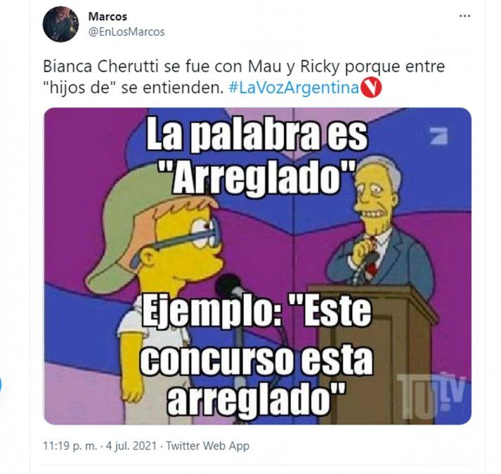 Hablaron de "arreglo".