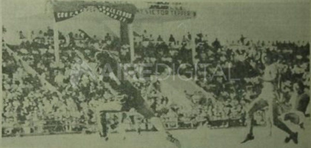 El primer gol de Jorge Imán, en la última victoria de Colón un día como hoy en su estadio, por 4 a 0 ante Atlanta por el Nacional