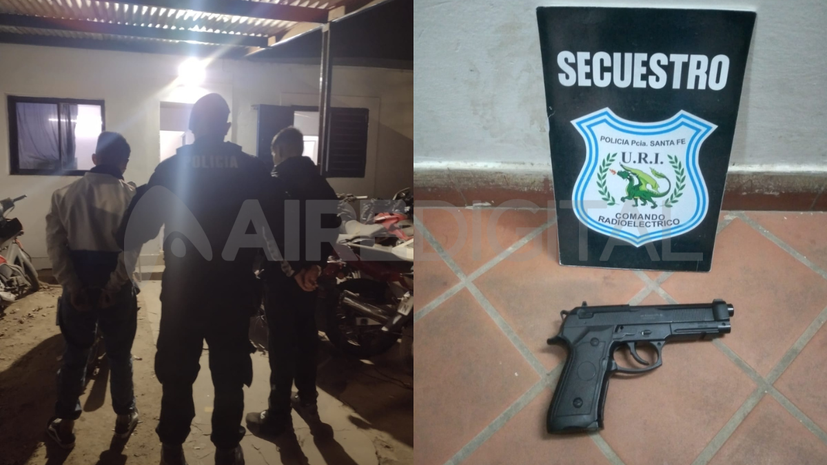 Un joven detenido y otro puesto a resguardo tras robar con una réplica a un hombre