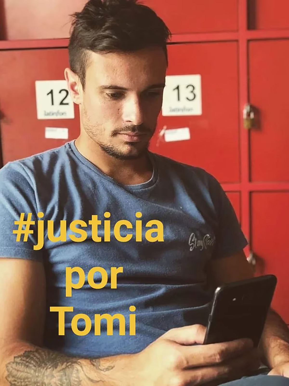 #JusticiaporTomi: el hashtag que se difunde en Tapalqué.