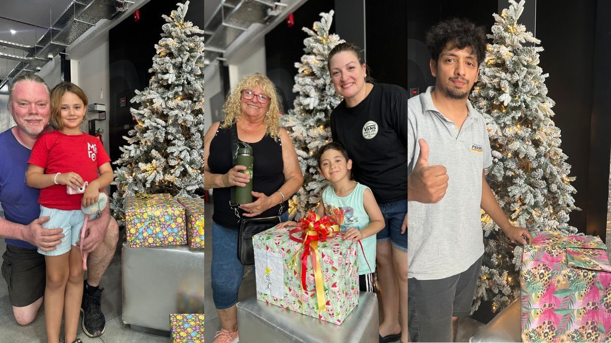 Farías destacó la campaña solidaria que AIRE impulsa junto al Movimiento Los Sin Techo, orientada a acompañar a familias vulnerables en la previa de la Nochebuena.