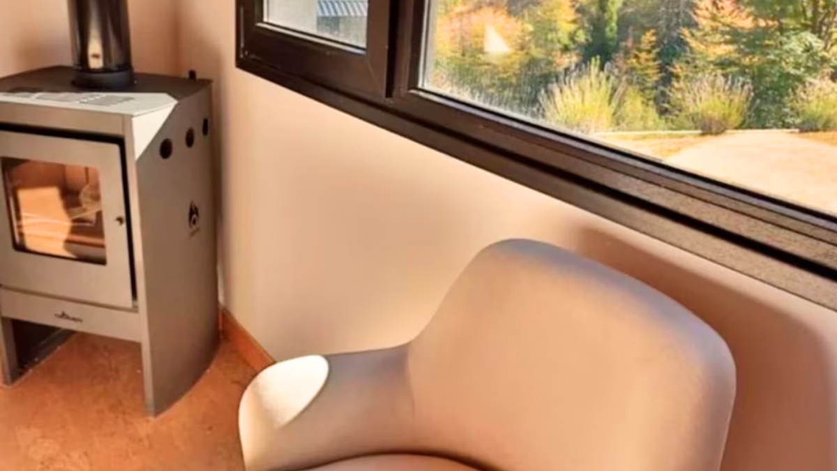 En una de las habitaciones principales, el paisaje se roba la mirada de los usuarios (Instagram) En una de las habitaciones principales, el paisaje se roba la mirada de los usuarios (Instagram)