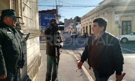 Ricardo Luján cuando fue indagado en el Juzgado Federal N°2 de Santa Fe. (Foto de archivo) Ricardo Luján cuando fue indagado en el Juzgado Federal N°2 de Santa Fe. (Foto de archivo)
