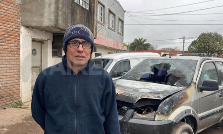 la angustia de un mecanico: le incendiaron la camioneta de un cliente en la puerta del taller la angustia de un mecanico: le incendiaron la camioneta de un cliente en la puerta del taller