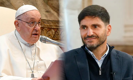 El gobernador de Santa Fe, Maximiliano Pullaro, expresó su pesar por la muerte del papa Francisco.