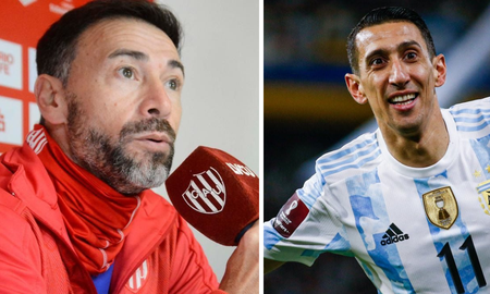 El mensaje que el Kily González le envió a Ángel Di María tras el empate de Unión El mensaje que el Kily González le envió a Ángel Di María tras el empate de Unión
