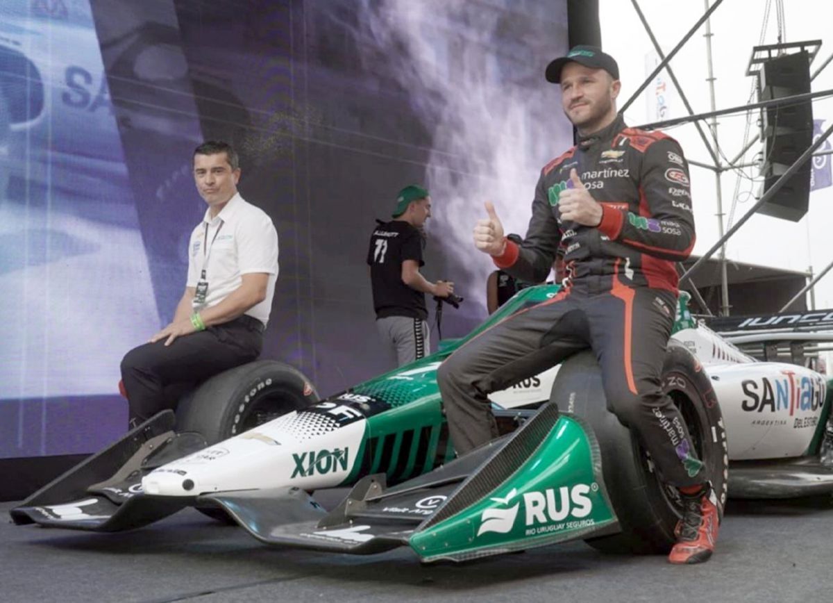 Agustín Canapino correrá durante toda la temporada 2023 en la IndyCar
