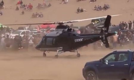 El piloto que aterrizó en la playa de Pinamar con Perro Primo fue sancionado. El piloto que aterrizó en la playa de Pinamar con Perro Primo fue sancionado.