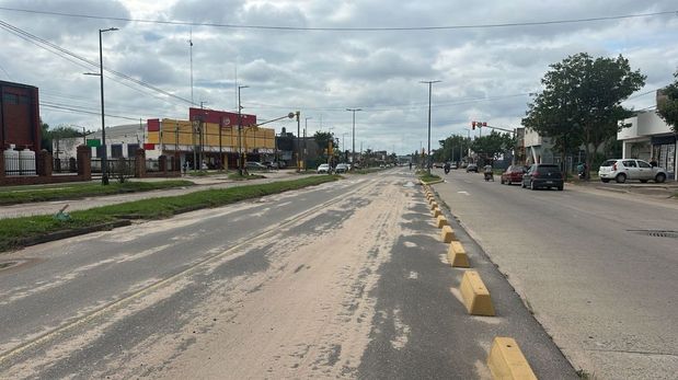 La lluvia afectó a prácticamente toda la provincia de Santa Fe.&nbsp;