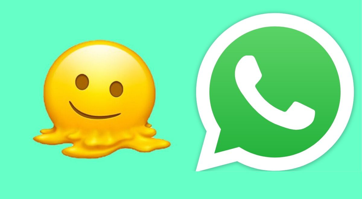 Qu significa el emoji de WhatsApp de la cara derretida