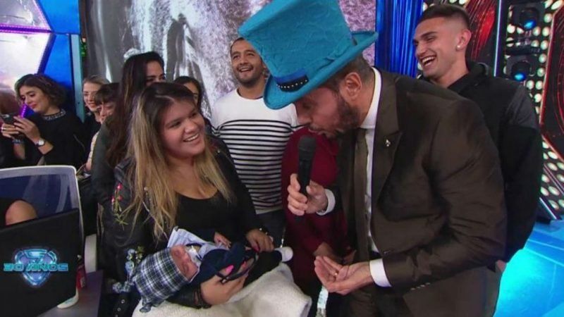 Morena Rial estuvo en el programa de Tinelli con su hijo