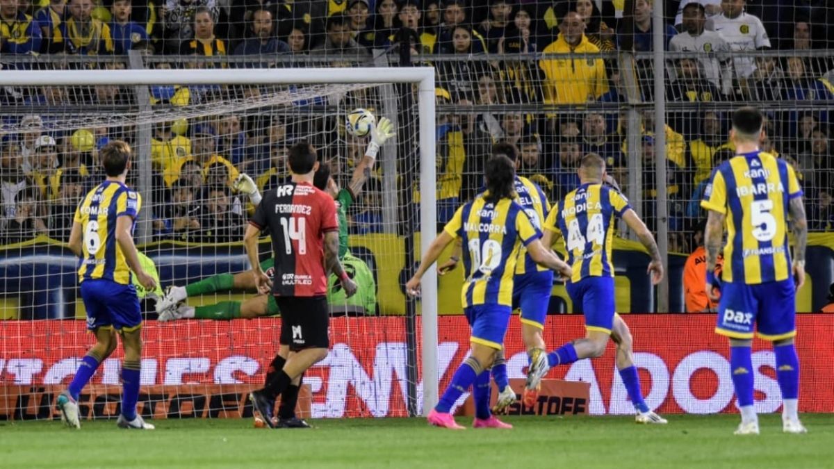 Rosario Central le ganó el clásico a Newells en el Gigante de Arroyito.