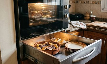 El horno bajo sirve para muchas cosas. El horno bajo sirve para muchas cosas.