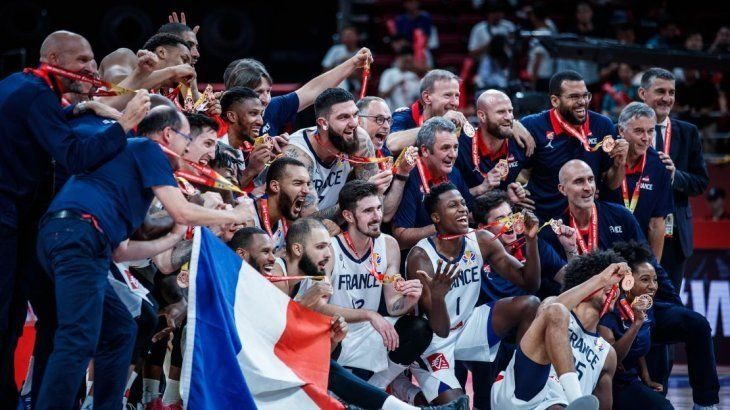 Francia se impuso ante Australia y quedó tercero en el Mundial de China