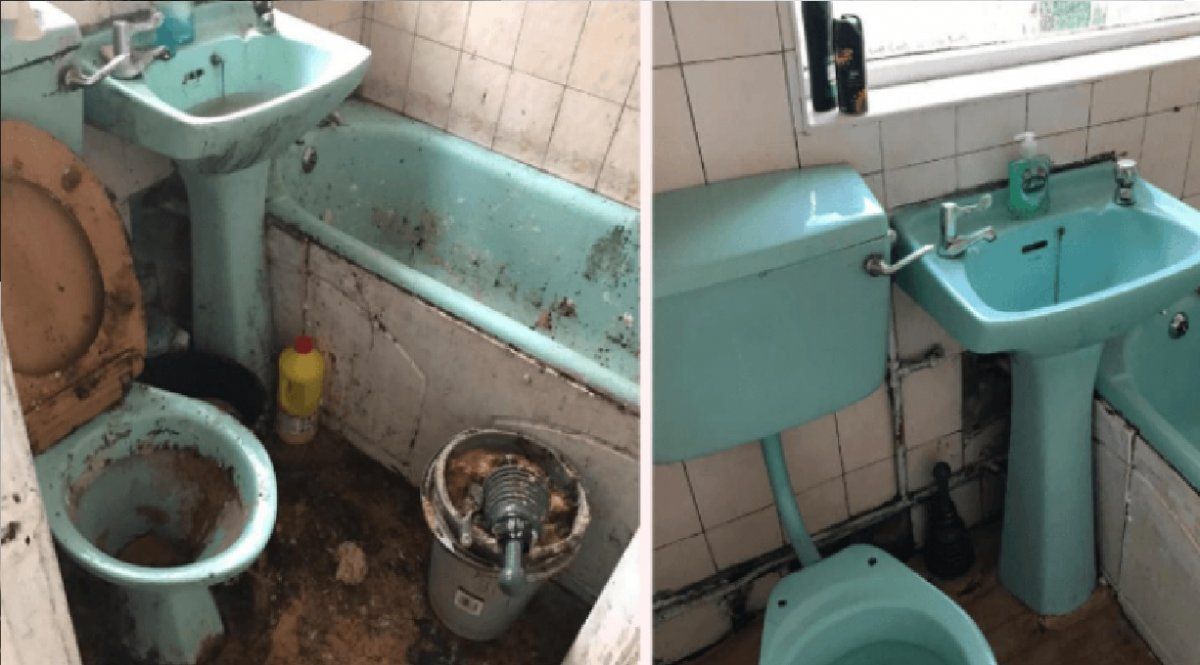 Ordenaron una casa que estuvo 12 años sin limpiarse: así fue el antes y el después