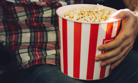 Este es el precio de un balde de pochoclos en el cine. Este es el precio de un balde de pochoclos en el cine.