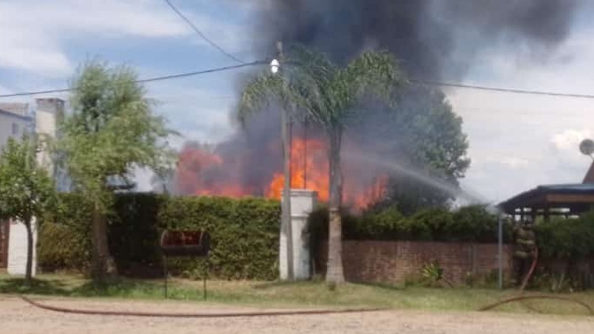 La finca está ubicada en calle47 y 16 de la ciudad de Sauce Viejo.