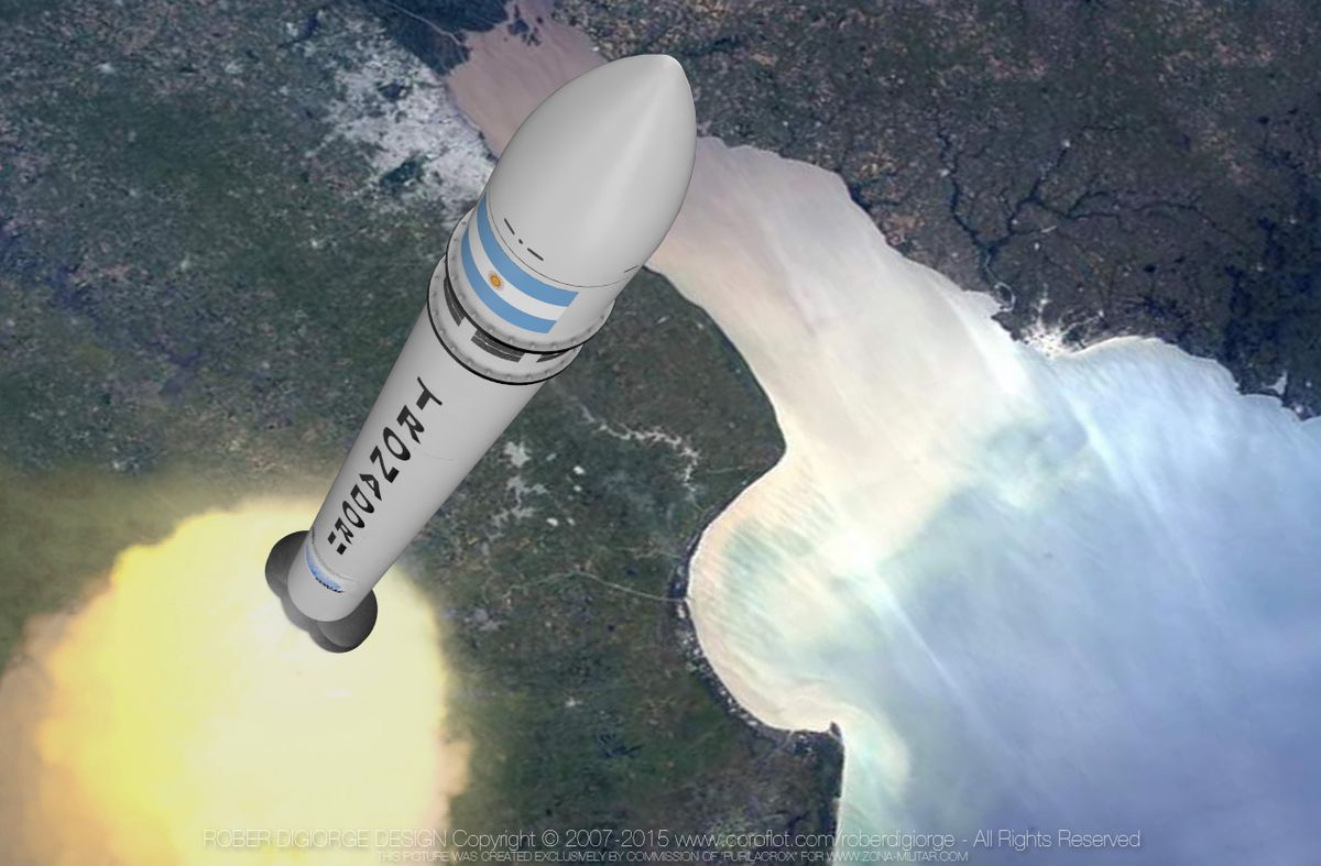 Los vehículos de lanzamiento espacial Tronador II se están armando con el objetivo de poner satélites argentinos en espacio sin depender de otras agencias espaciales. 