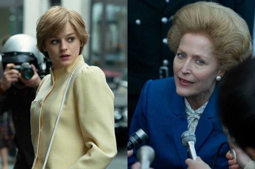 Emma Corrin y Gillian Anderson ganaron los Premios Globo de Oro por sus actuaciones en la serie de Netflix.