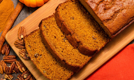 La receta fácil y rica de pan de calabaza integral y sin levadura. La receta fácil y rica de pan de calabaza integral y sin levadura.