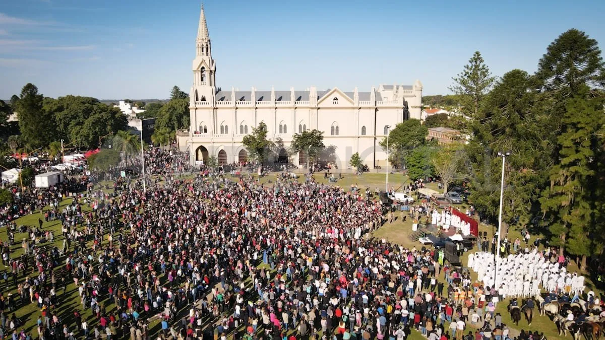 La festividad contó con una importante afluencia de creyentes tanto el sábado como el domingo.
