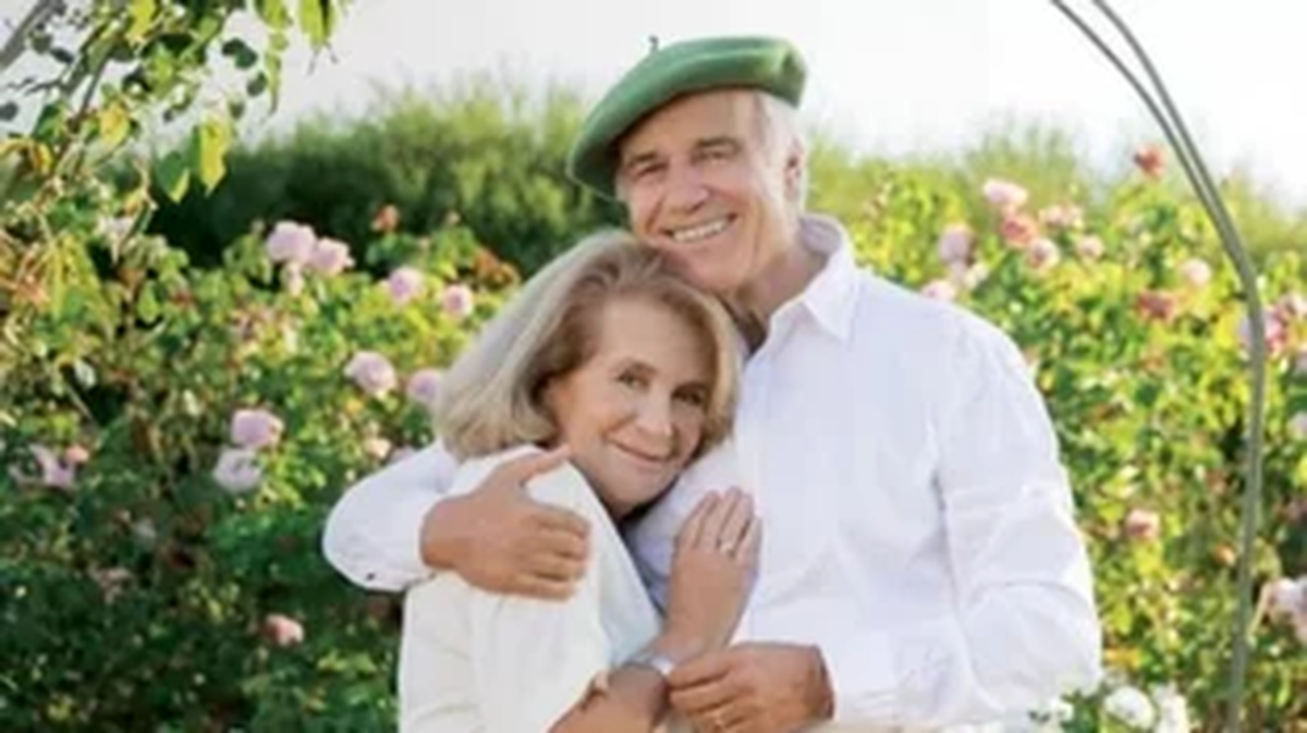 Desde que se conocieron Mónica Cahen D'Anvers y César Mascetti nunca más se separaron. 