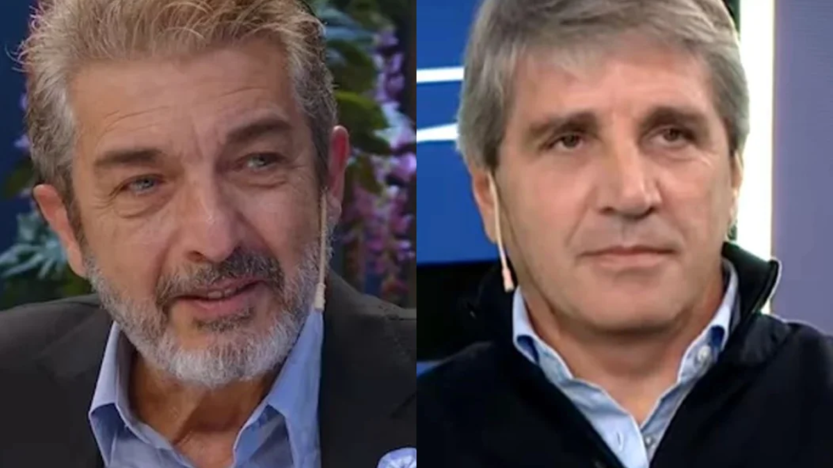 El ministro de Economía recogió el guante y le respondió al actor