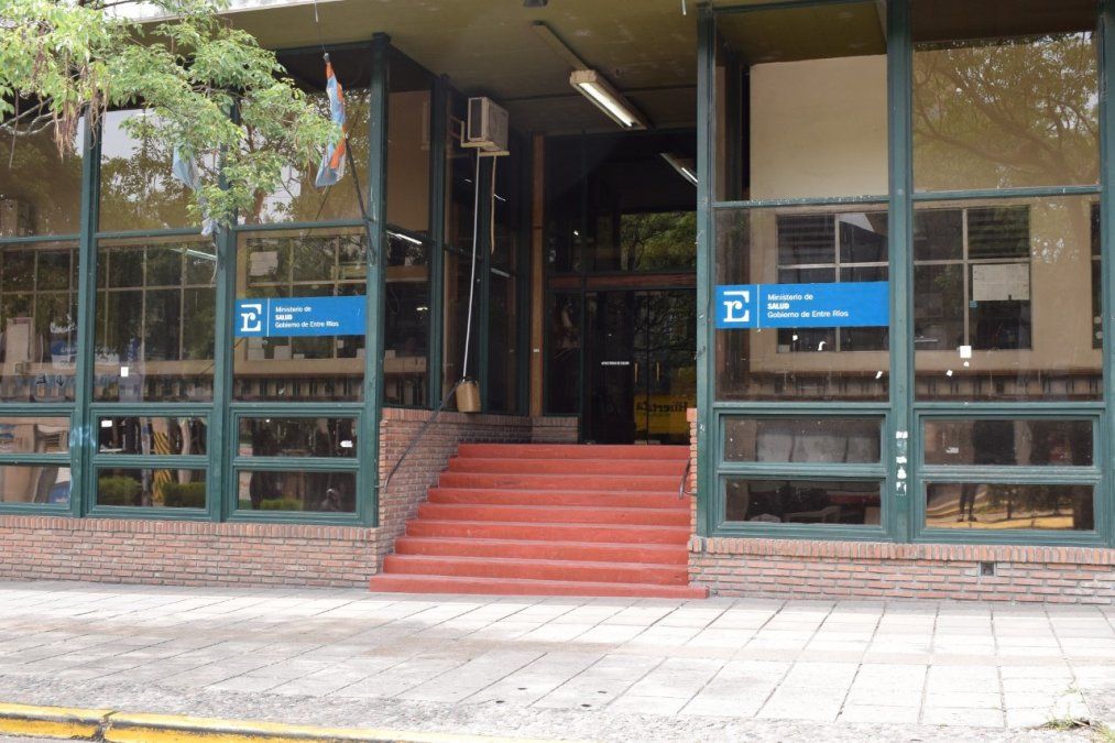 Fachada del Ministerio de Salud de Entre R&iacute;os