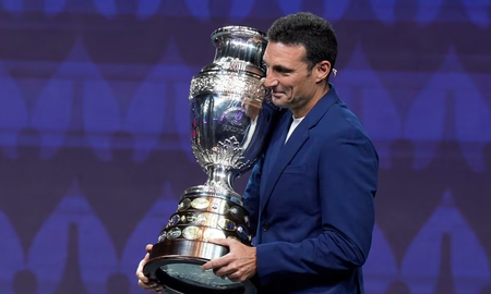 El contundente mensaje de Lionel Scaloni tras el sorteo de la Copa América. El contundente mensaje de Lionel Scaloni tras el sorteo de la Copa América.