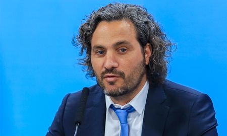 El jefe de Gabinete, Santiago Cafiero. El jefe de Gabinete, Santiago Cafiero.